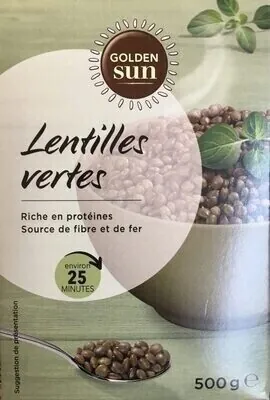 Paquet de lentilles vertes Golden Sun